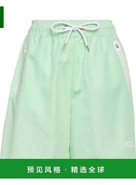 1h可退 香港直邮Iceberg 冰山 女士 短裤 green绿色 舒适时尚