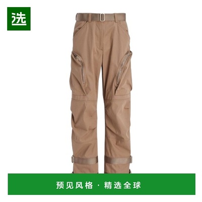 Dior 腰带环休闲裤 527P28A3332迪奥新款阔腿裤