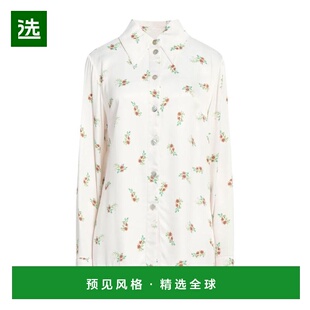 1h可退 【美国直邮】SLEEPER 花卉图案长袖衬衫 女士时尚优雅缎面
