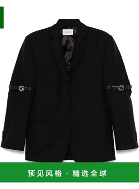 香港直邮COPERNI 女士外套 COPV37F3004BLACK AW2025 黑色 LOGO B