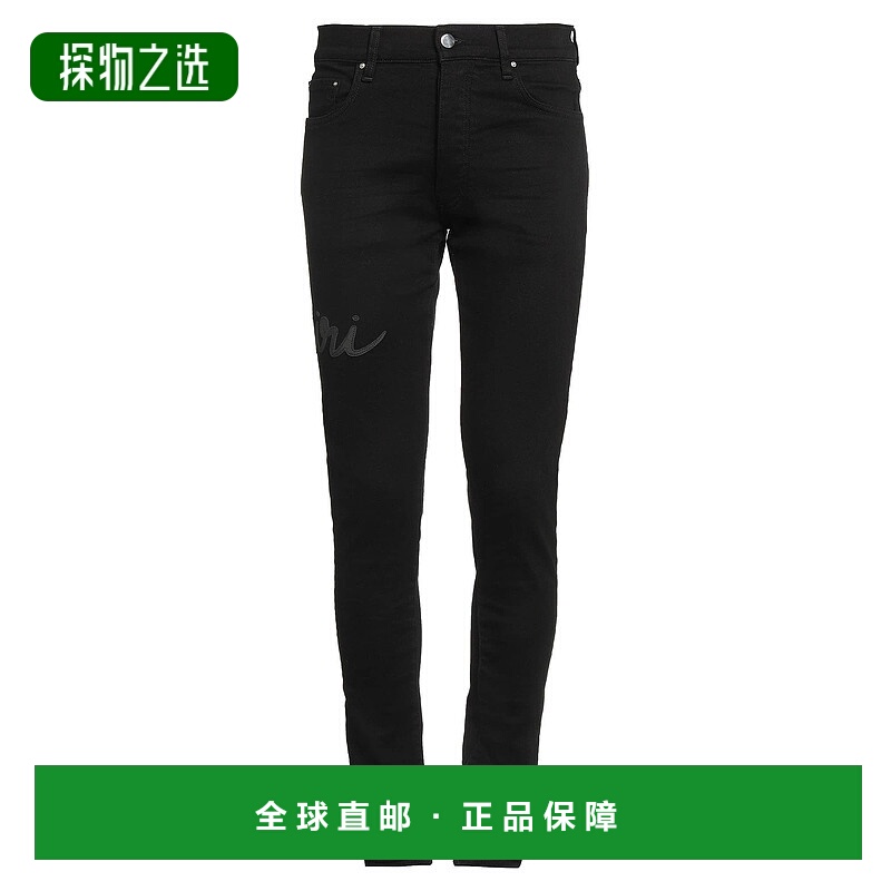 香港直邮AMIRI 男士 牛仔长裤 black黑色 舒适时尚