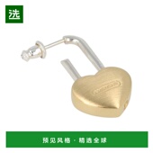 AMBUSH 1h可退 美国直邮 小心心挂锁单只耳环