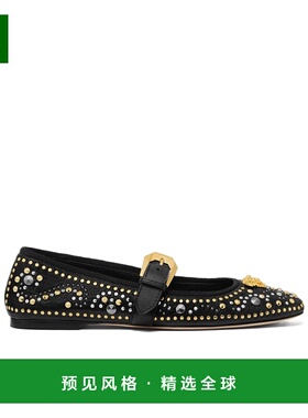 香港直邮Versace La Medusa芭蕾舞鞋 10217101A16222范思哲