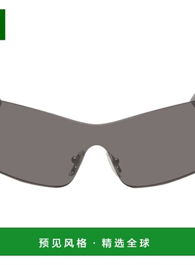 1h可退 香港直邮Balenciaga 巴黎世家 女士 灰色 Bossy Mask 太阳