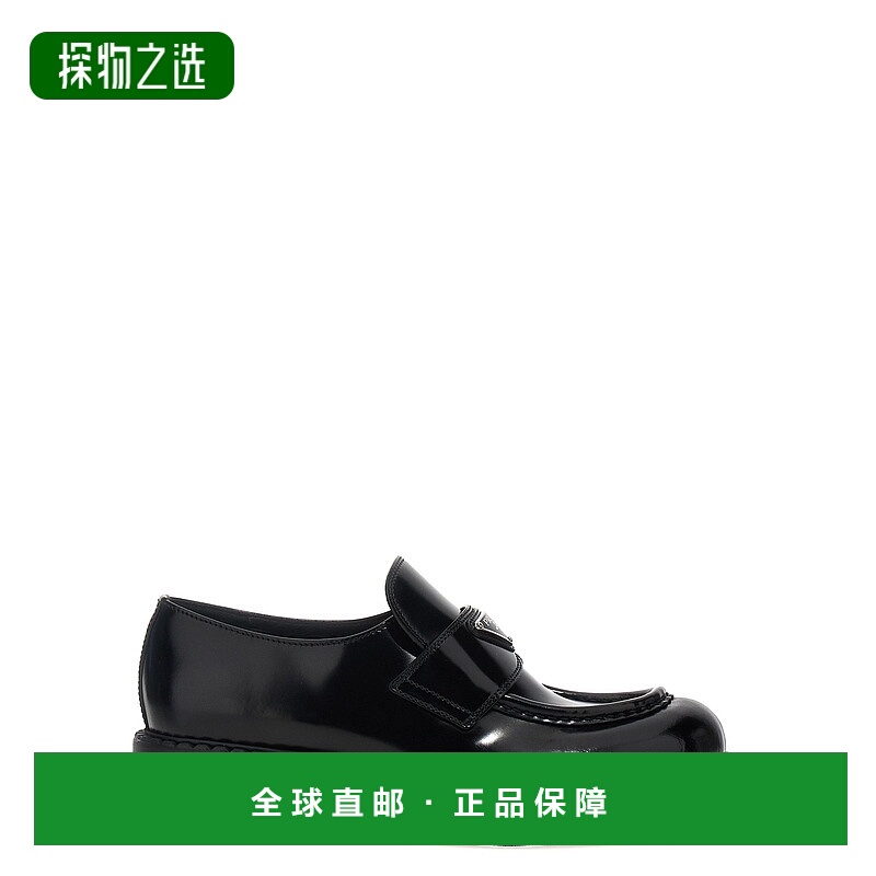 1h可退 香港直邮Prada 普拉达 女士 徽标牌便鞋 1D246MFG050ULS