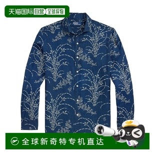 欧洲直邮ralph polo 1h可退 lauren 亚麻 男士 衬衫