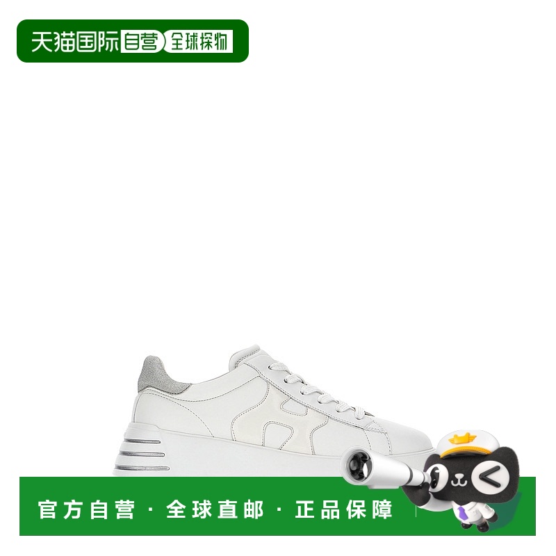 香港直邮Hogan 女士 Rebel 白色纳巴革运动鞋 HXW5640DN61QYQ0351