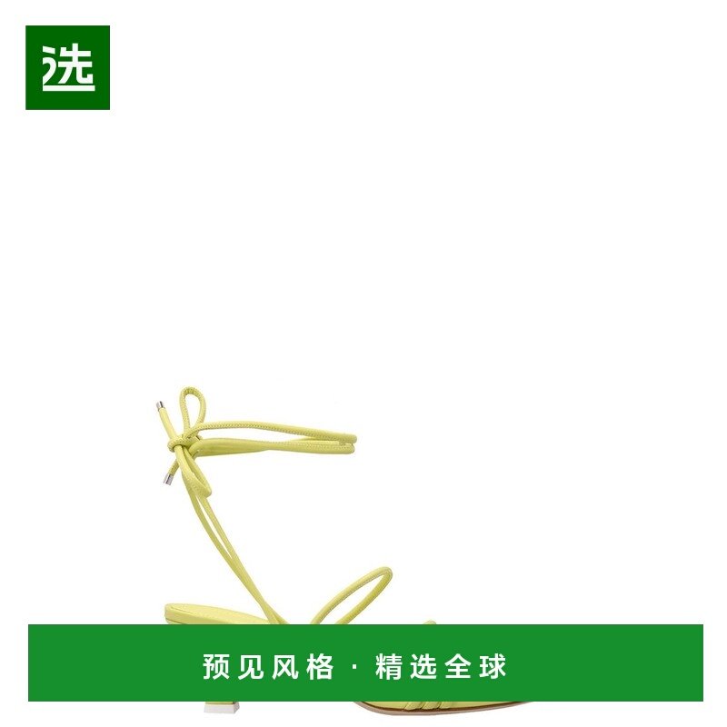 香港直邮3JUIN 女士 凉鞋 323SC016J0770202 green绿色 舒适时尚,女鞋,时装凉鞋,淘宝优惠券,粉丝福利购,淘宝优惠卷