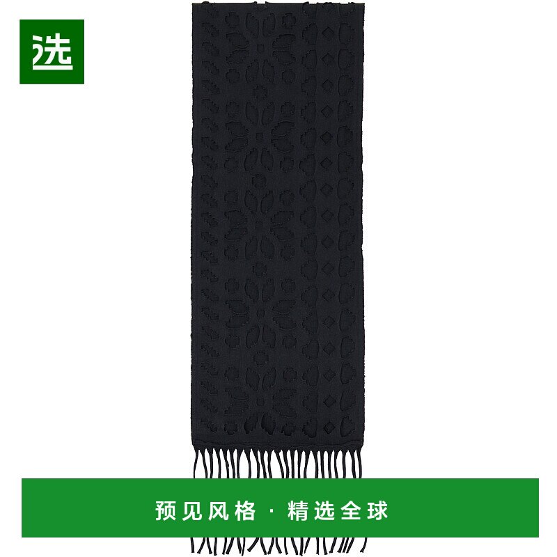 1h可退 香港直邮Our Legacy 男士 黑色 Tore 围巾 A4258TC