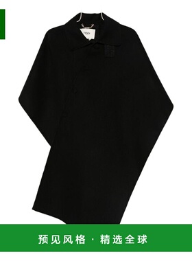 香港直邮Fendi 芬迪 女士 黑色羊毛休闲风 披肩FF6144A5HD