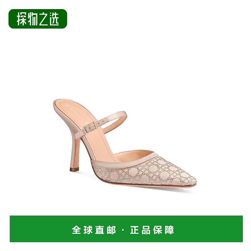 欧洲直邮Dior/迪奥 女士Capture高跟穆勒鞋皮鞋