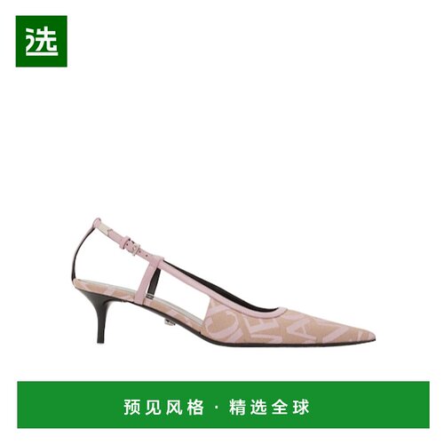 香港直邮Versace 提花露跟高跟鞋 78I-WTY002范思哲