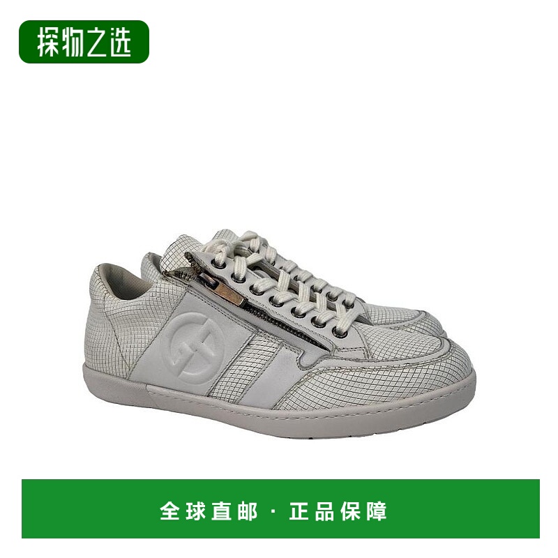 香港直邮Giorgio Armani 徽标休闲运动鞋 X2X042XE888L051