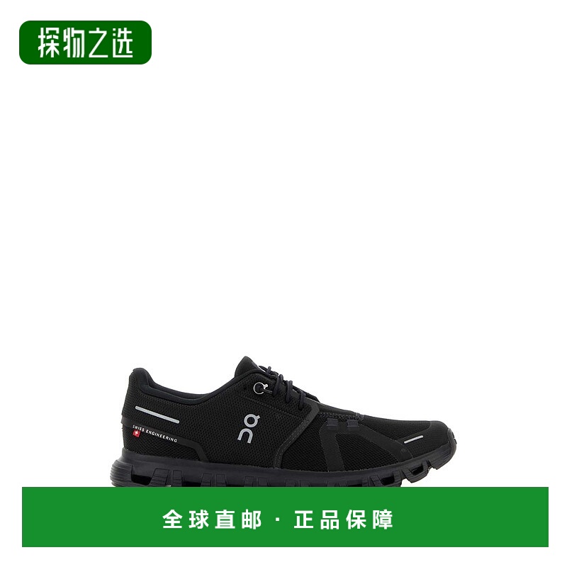 香港直邮On 女士 Cloud 6 黑色网纱运动鞋 3WF10061043BLACKBLACK