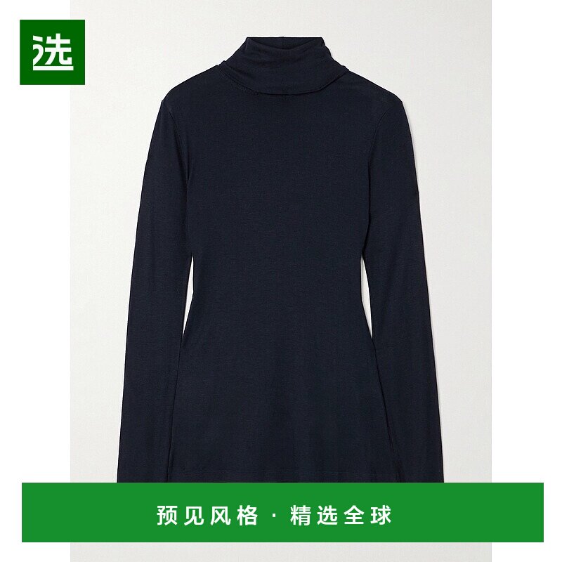 1h可退 香港直邮TOTÊME 女士 罗纹针织高领上衣 251WRT0450FB0354