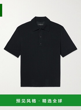 1h可退 香港直邮rag bone 瑞格布恩 男士 棉混纺Polo衫 MBS25P039