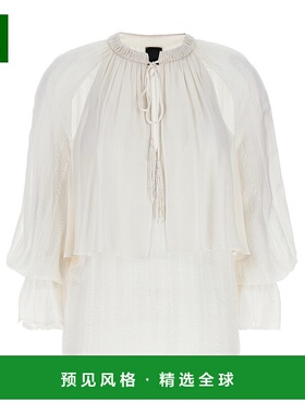 1h可退 香港直邮Pinko 品高 女士 长袖罩衫 104849A2GY white白色