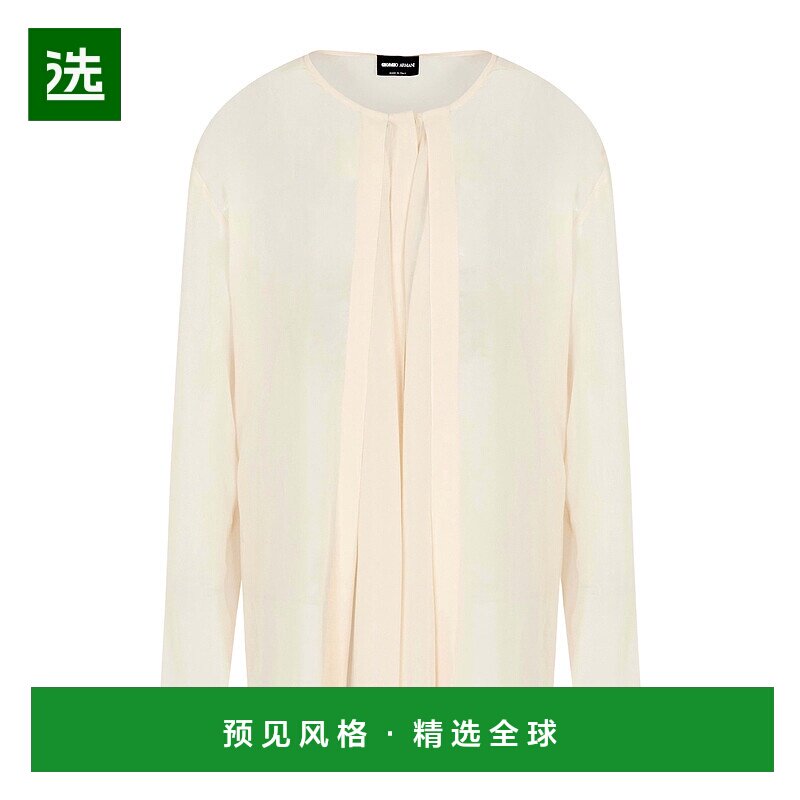 香港直邮Giorgio Armani 长袖衬衫 GW000818TE10100女装通勤