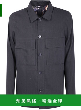 香港直邮PAUL SMITH 男士衬衫 M1R703YT0279179 AW2025 黑色