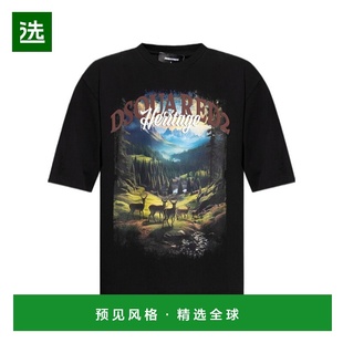 S74GD1467S24583 T恤 香港直邮Dsquared2 短袖