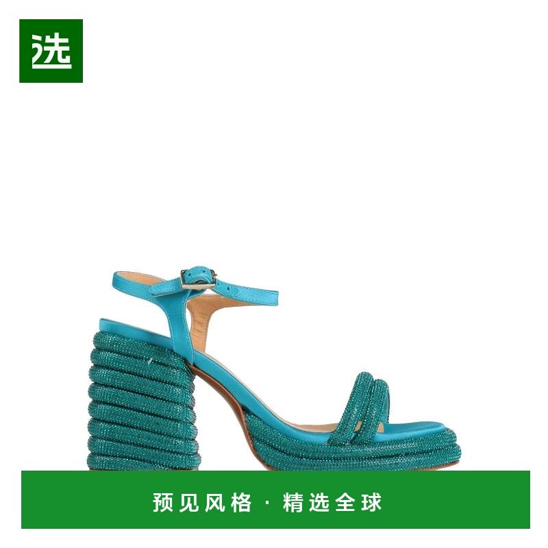 1h可退 香港直邮CastaÑer 女士 凉鞋 blue蓝色 舒适时尚,女鞋,时装凉鞋,淘宝优惠券,粉丝福利购,淘宝优惠卷