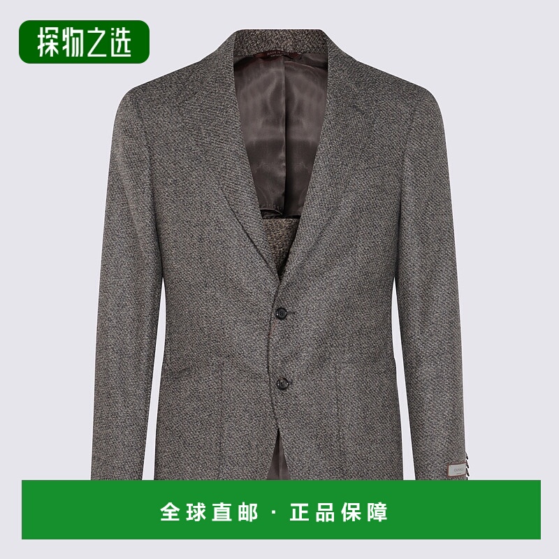 1h可退 欧洲直邮canali 男士 夹克衫羊毛男装