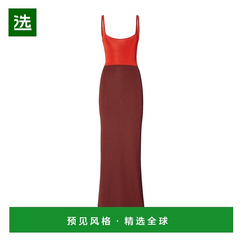 香港直邮Fendi 无袖贴身长裙 FZDD57AUI1连衣裙包臀裙