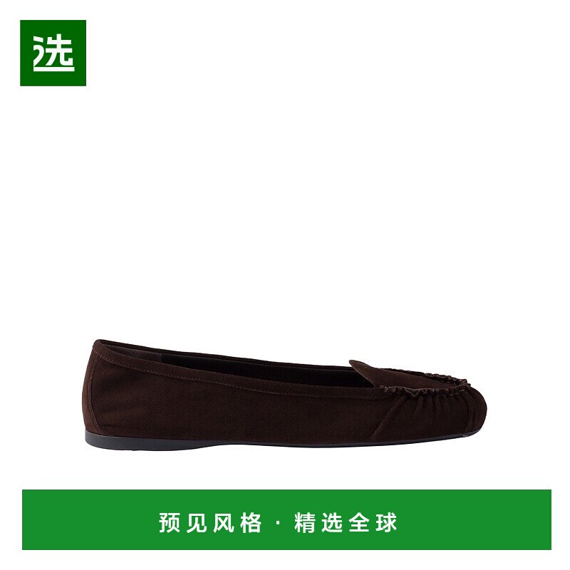 香港直邮Prada 圆头芭蕾舞鞋 1D192O008FDD05普拉达女鞋一脚蹬