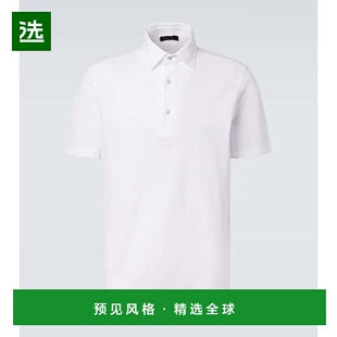 香港直邮Loro Brenna Piana 男士 棉质凸纹布Pol 诺悠翩雅 1h可退