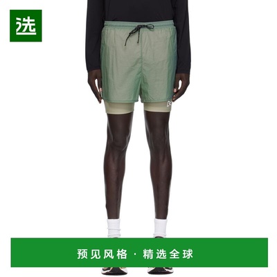 1h可退 香港直邮District Vision 男士 绿色 Ripstop Layered Tra