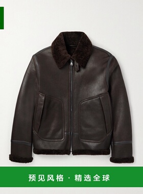 1h可退 VALSTAR 男士 Coburn 毛羊皮夹克 407AF305V0032