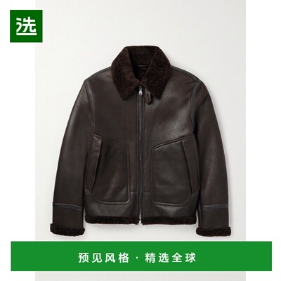 1h可退 VALSTAR 男士 Coburn 毛羊皮夹克 407AF305V0032