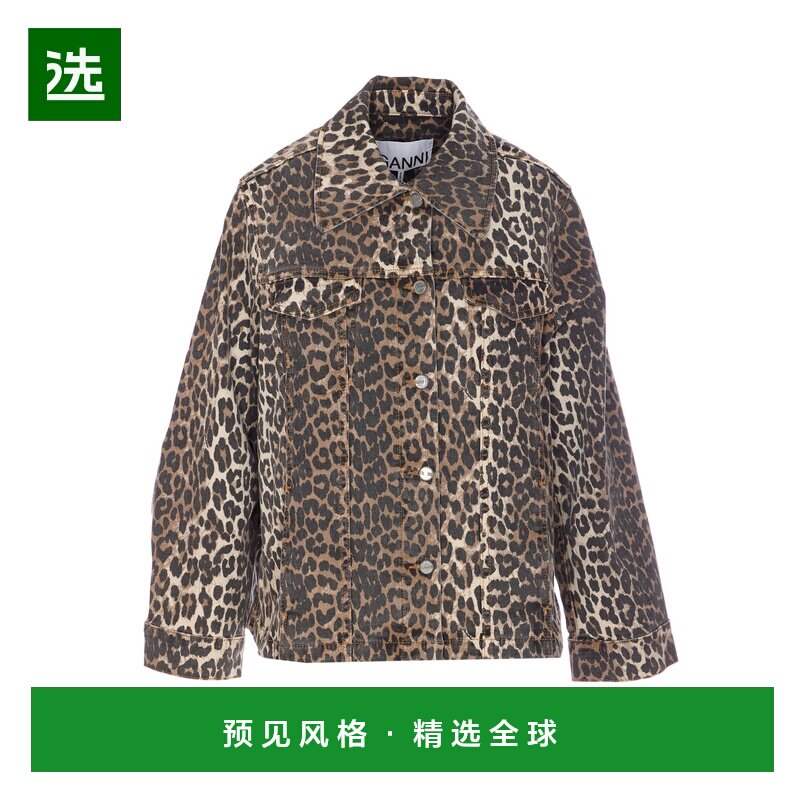 1h可退 香港直邮GANNI 女士西服 J1581943 SS2025 花色新款