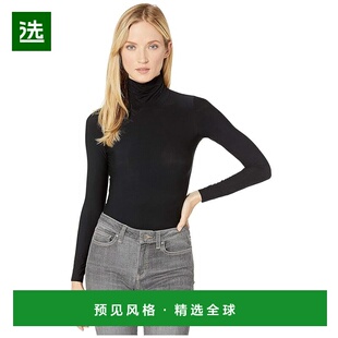 1h可退 香港直邮COMMANDO 女士 BDS103 黄油色高领连体衣