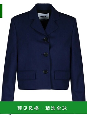 香港直邮MSGM 女士西服 3741MDG1524750688 AW2024 黑色 Msgm Nav