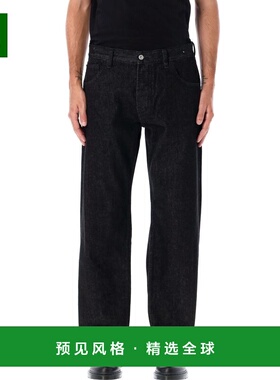 香港直邮YMC 男士牛仔裤 P4AZJBLACK AW2024 黑色 BEZ腰带环牛仔