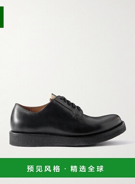 1h可退 香港直邮Visvim 维斯维木 男士 G.P.O.-Folk 皮质德比鞋 0