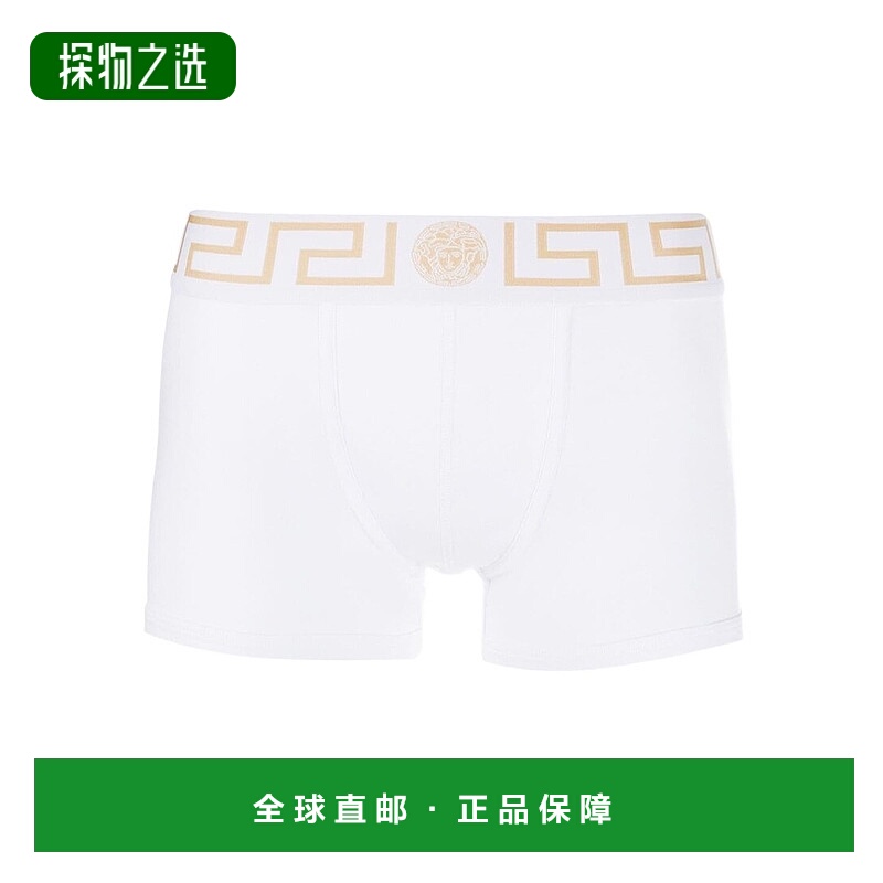 香港直邮Versace 滚边设计腰带紧身四角裤 AU10026A232741A81H