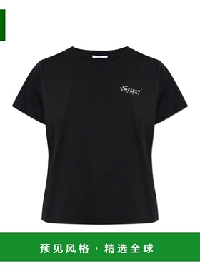 香港直邮GIVENCHY 女士T恤 BW70FJP7A7001 SS2026 黑色 Givenchy