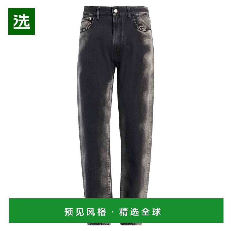 1h可退 香港直邮Gcds 男士 牛仔长裤 black黑色 舒适时尚,男装,牛仔裤,淘宝优惠券,粉丝福利购,淘宝优惠卷