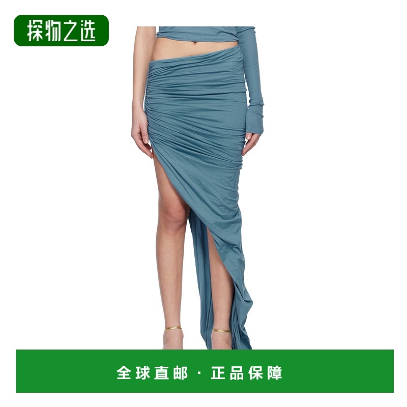 香港直邮Rick Owens Drkshdw 垂坠半身裙 DS01E3334BHDB