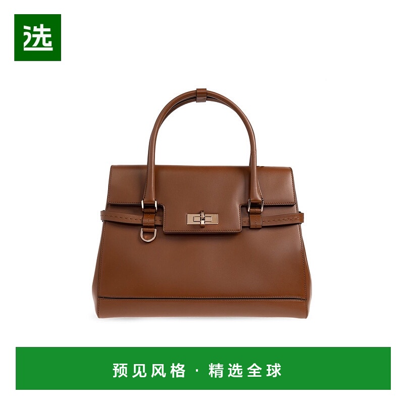 香港直邮MaxMara 麦斯玛拉 女士 Margaux 皮革肩包 2524516232600