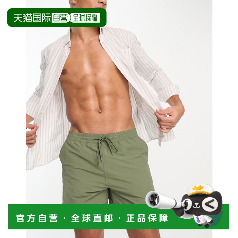 1h可退 香港直邮CARHARTT WIP 男士 rune 泳裤(卡其色) brown棕色