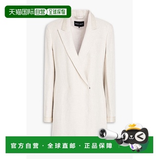 香港直邮Armani 外套 阿玛尼 亚麻西装 2SHOL08LT034 女士 1h可退