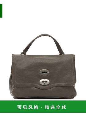 1h可退 香港直邮Zanellato 女士 棕色皮革手袋 POSTINATABACCOS06