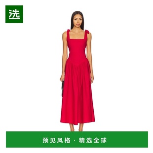 1h可退 香港直邮Peixoto 女士 Harlow 长款连衣裙 44041 red红色