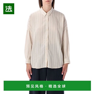 香港直邮SESSUN 女士衬衫 22610009SANDBLACK AW2025 花色