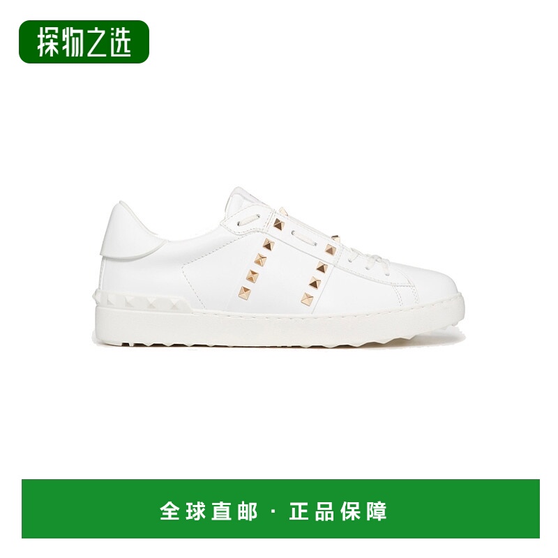 【99新未使用】香港直邮Valentino 铆钉装饰休闲运动鞋 UY2S0931B