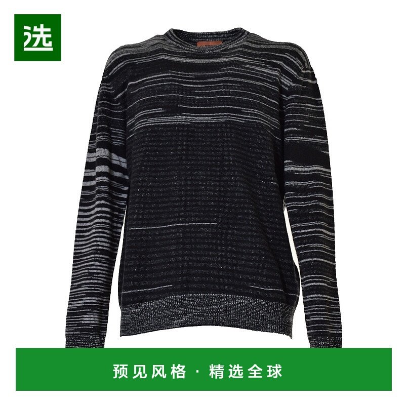 香港直邮Missoni 圆领长袖毛衣 US22WN0QBK016WS91BA
