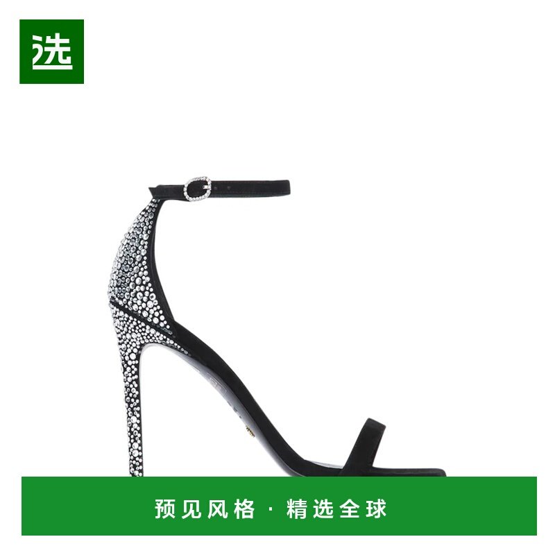 香港直邮STUART WEITZMAN 女士高跟鞋 SG936BCL SS2024 黑色,女鞋,浅口单鞋,淘宝优惠券,粉丝福利购,淘宝优惠卷